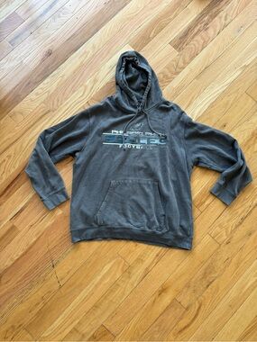 Gray Pullover Hoodie - NFL Team Hoodie
